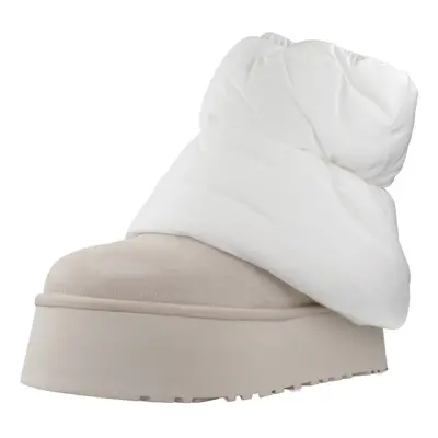 UGG W CLASSIC MINI DIPPER PUFF Csizmák Fehér