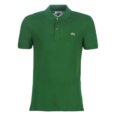 Lacoste PH4012 SLIM Rövid ujjú galléros pólók Zöld