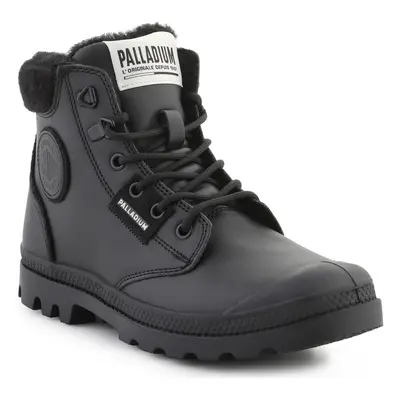 Palladium Pampa Hi Snow Warm 94380-008-M Black Csizmák Fekete