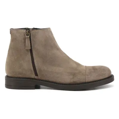 Duca Di Morrone Gabriele - Suede Taupe Csizmák Barna