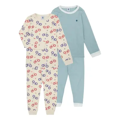 Petit Bateau PYJAMA PETIT BATEAU PACK X2 Ruhák Sokszínű