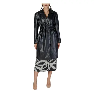 Only ONLBINA FAUX LEATHER WRAP 15326827 Parka kabátok Fekete