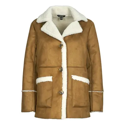 Lauren Ralph Lauren F SHRLNG 28"-UNLINED-COAT Kabátok Bézs