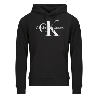 Calvin Klein Jeans CORE MONOLOGO HOODIE Pulóverek Fekete