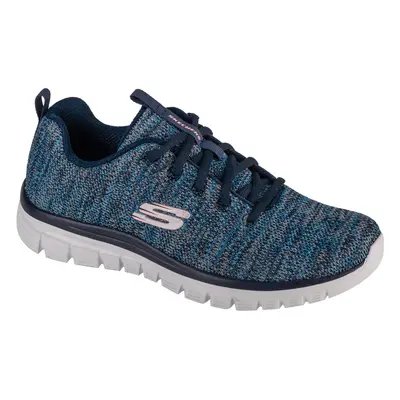 Skechers Graceful - Twisted Fortune Rövid szárú edzőcipők Kék