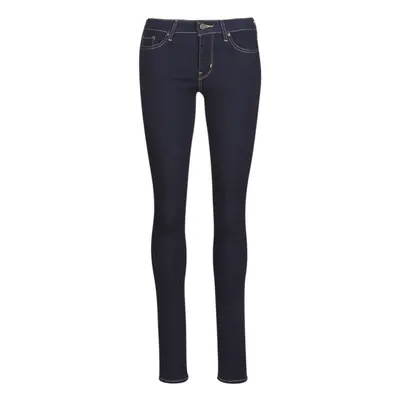 Levis 711 SKINNY Skinny farmerek Kék