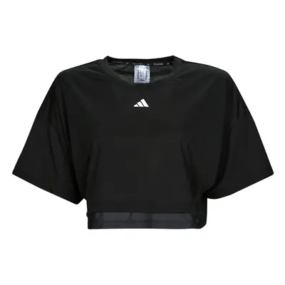 adidas DANCE CRO T Rövid ujjú pólók Fekete