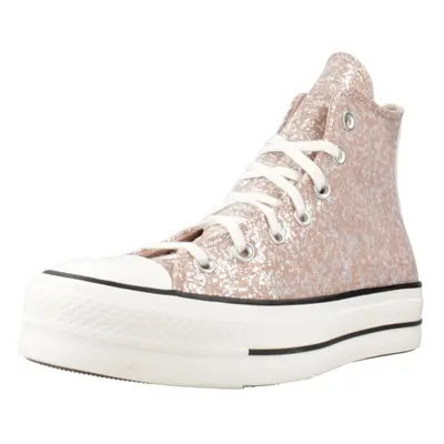 Converse CHUCK TAYLOR ALL STAR LIFT PLATFORM GLITTER Divat edzőcipők Barna