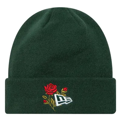 New-Era Rose Icon Cuff Knit Beanie Hat Sapkák Zöld