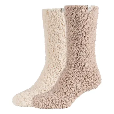 Skechers 2PPK Wm Cozy Fuzzy Socks Zoknik Bézs