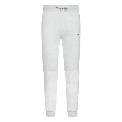 Tommy Jeans Slim Fleece Joggers Light Grey Heather Futónadrágok / Melegítők Szürke