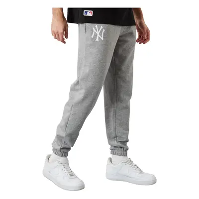 New-Era MLB Team New York Yankees Logo Jogger Futónadrágok / Melegítők Szürke