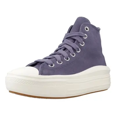 Converse CHUCK TAYLOR ALL STAR MOVE PLATFORM SUEDE Divat edzőcipők Lila