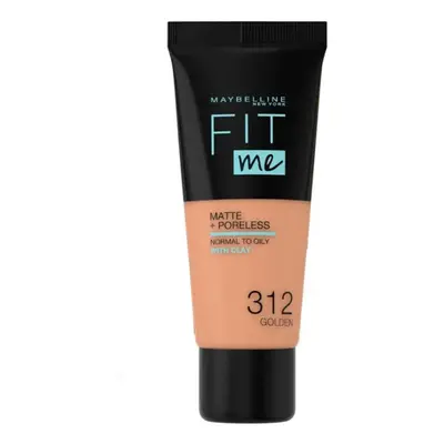 Maybelline New York Fit Me Matte Poreless Foundation - 312 Golden Alapozók