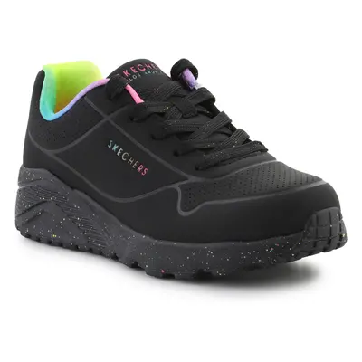 Skechers Uno Lite Rainbow Speckle 310456L-BKMT Black/Multi Szandálok / Saruk Sokszínű