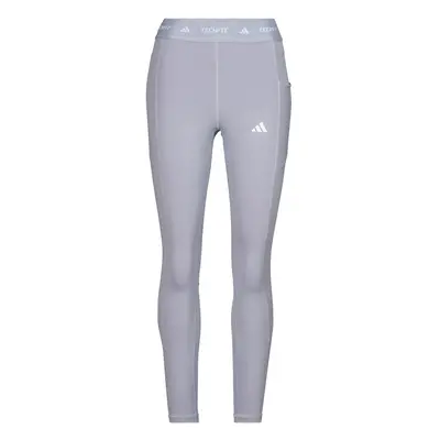 adidas TECHFIT Stash Pocket Full-Length Leggings Legging-ek Szürke