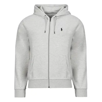 Polo Ralph Lauren SWEATSHIRT ZIPPE EN DOUBLE KNIT TECH Pulóverek Szürke