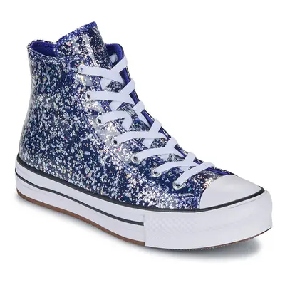 Converse CHUCK TAYLOR ALL STAR EVA LIFT GLITTER HIGH TOP Magas szárú edzőcipők Kék