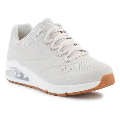 Skechers Uno 2 In Kat-Neato 155642-OFWT Off White Rövid szárú edzőcipők Fehér