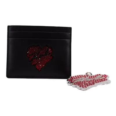 Karl Lagerfeld HEARTS CH+KEYCHAIN GP Pénztárca Fekete