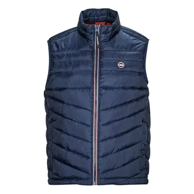 Jack & Jones JJEFLY BODYWARMER COLLAR Steppelt kabátok Tengerész