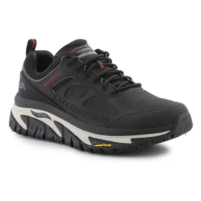 Skechers Arch Fit Road Walker - Recon 37333-BLK Black Rövid szárú edzőcipők Fekete