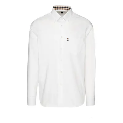 Aquascutum ACTIVE TAILOR LIGHT SHIRT AA_A004_SH002 Hosszú ujjú ingek Fehér