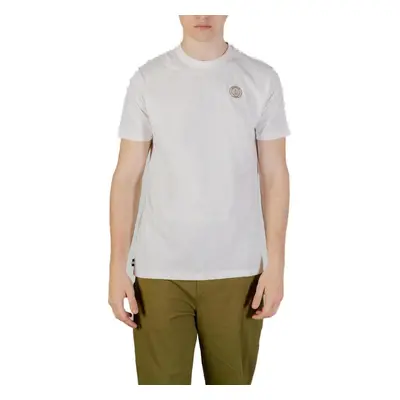 Aquascutum ACTIVE CIRCLE PATCH T-SHIRT AA_B004_TS012 Hosszú ujjú galléros pólók Fehér