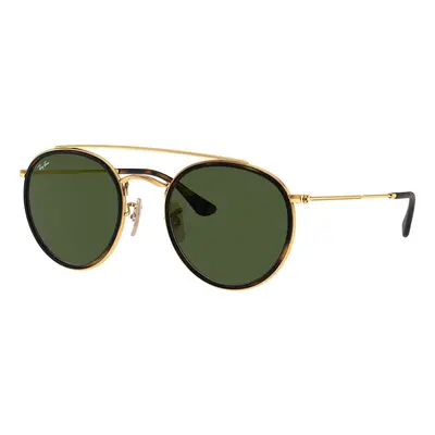 Ray-ban Occhiali da Sole Round Double Bridge RB3647N 001 Napszemüvegek Arany