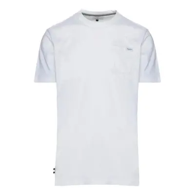 Aquascutum ACTIVE POCKET T-SHIRT AA_B004_TS004 Hosszú ujjú galléros pólók Fehér