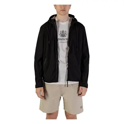 Aquascutum ACTIVE HOODED JACKET AA_B004_JK006 Kabátok Fekete