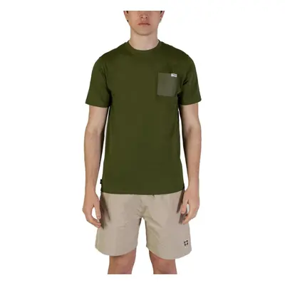 Aquascutum ACTIVE BOHO POCKET T-SHIRT AA_B004_TS007 Hosszú ujjú galléros pólók Zöld