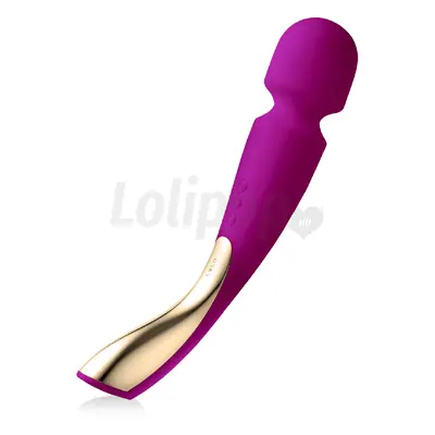 LELO Smart Wand 2 - nagy - akkus, masszírozó vibrátor (lila)