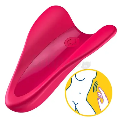 Satisfyer High Fly - akkus, vízálló csikló vibrátor (magenta)