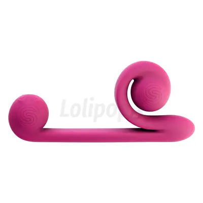 Snail Vibe Duo - akkus, 3in1 stimulációs vibrátor (lila)