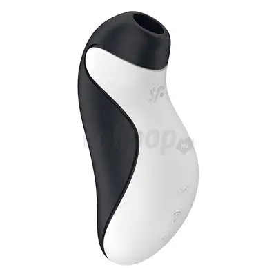 Satisfyer Orca - vízálló léghullámos csiklóizgató (fekete-fehér)