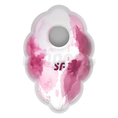 Satisfyer Cloud Dancer - akkus léghullámos csiklóizgató (pink-fehér)