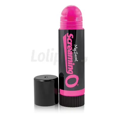 Screaming Lip Balm - rúzs vibrátor (fekete-pink)