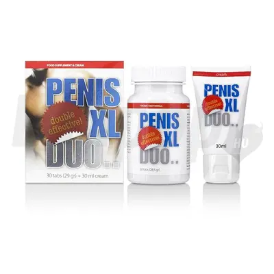 Penis XL Duo krém és tabletta az erekció támogatására 30 ml + 30 ks