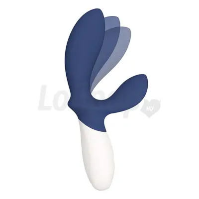 Lelo Loki Wave 2 vibrátor prosztatavibrátor gátstimulálóval kék