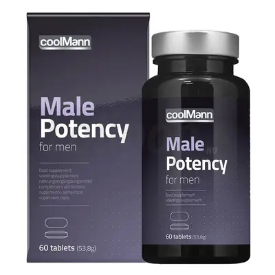 CoolMann Male Potency tabletták a szexuális aktivitás támogatására 60 db