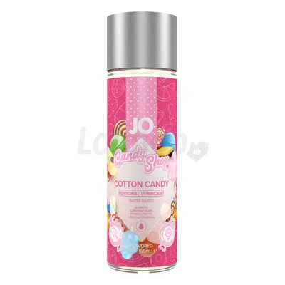 JO Candy Shop Cotton Candy - vízbázisú síkosító - vattacukor (60ml)