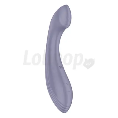 Satisfyer G-Force - akkus, vízálló G-pont vibrátor (lila)