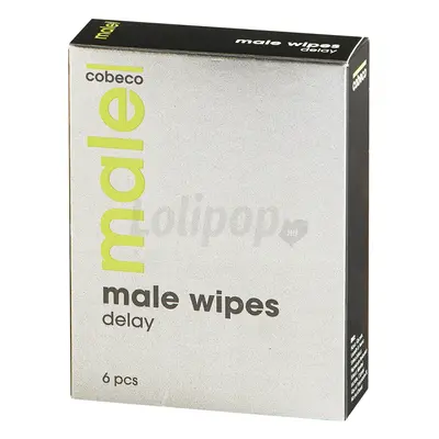 Male Wipes Delay hűsítő ejakuláció késleltető törlőkendők 6 db