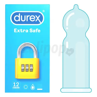 Durex extra safe - biztonságos óvszer (12db)