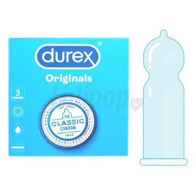 Durex Classic - óvszer (3db)