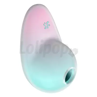 Satisfyer Pixie Dust - akkus léghullámos csiklóizgató (menta-pink)