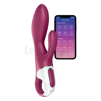 Satisfyer Heated Affair - melegítő, csiklókaros vibrátor (piros)