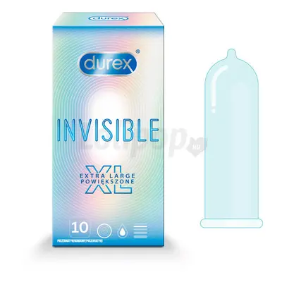 Durex Invisible XL 10 db