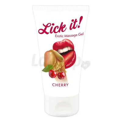 Lick it! - 2in1 ehető síkosító - cseresznye (50ml)